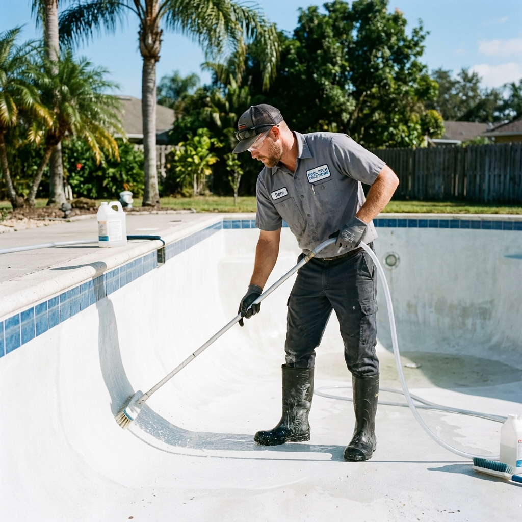 Professional acid washing