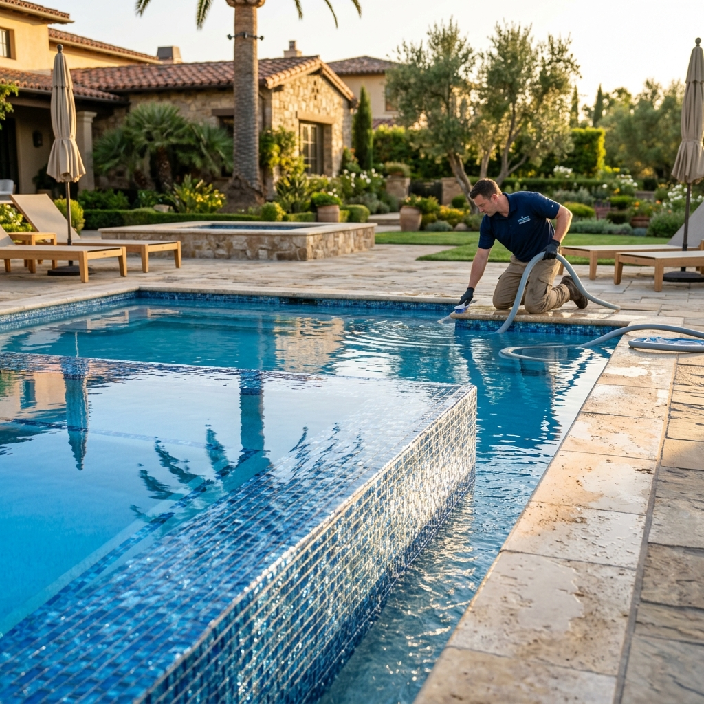 Professional tile cleaning